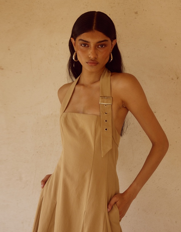 Seven Wonders - Astrid Halter Midi Dress