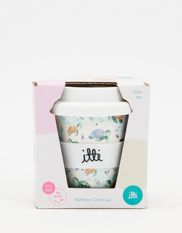itti bitti - Reusable Baby Cino Cup with 2 Straws - Crush