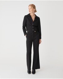 Forcast - Gabby Pleated Hem Shirt