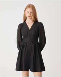 Forcast - Paloma V-Neck Mini Dress