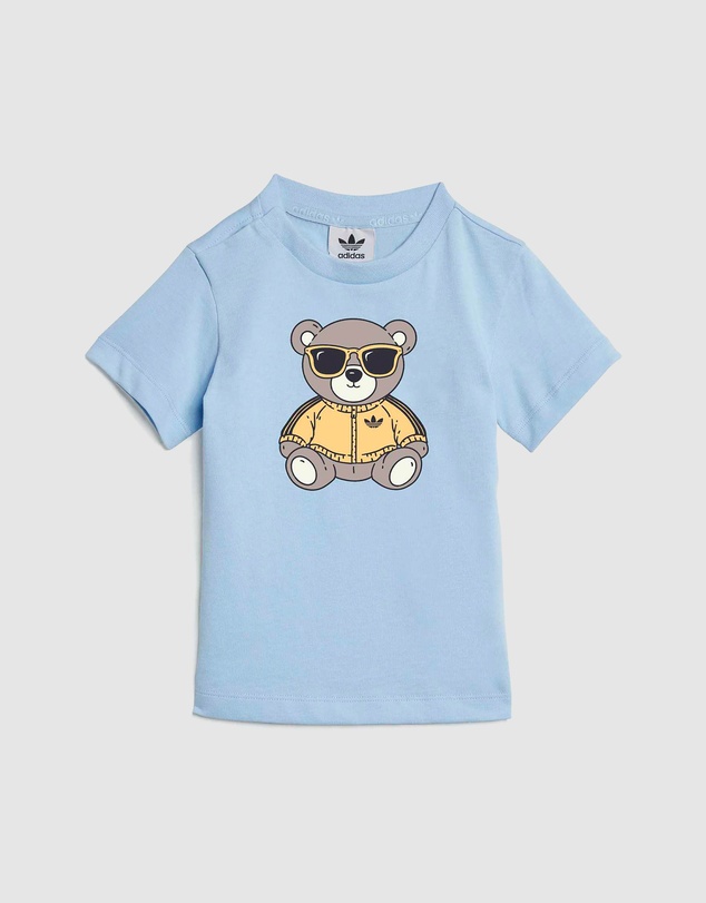 adidas Originals - Teddy Bear Shorts and Tee Set - Babies-Kids