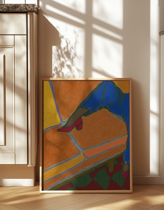 Olive et Oriel - KH Studio - Lucy II by Karla Hyman Art Print