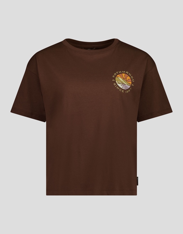 Kathmandu - Sunburst Logo Organic Cotton Tee