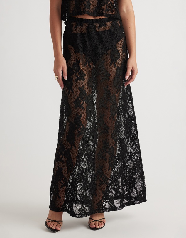 Decjuba - Lace Maxi Skirt