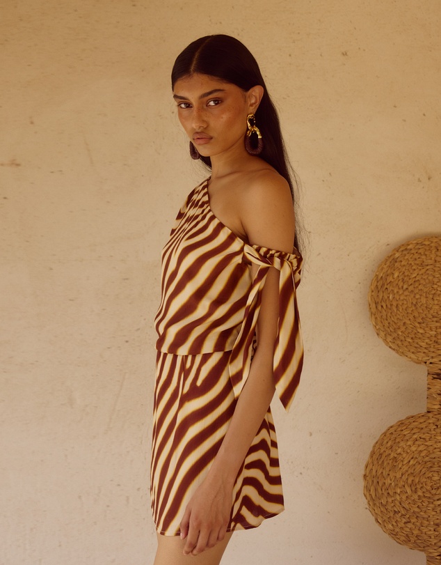 Seven Wonders - Montie Off Shoulder Mini Dress