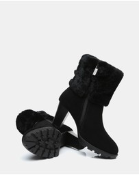 EVERAU - Australian Shepherd Ugg Candice Cow Suede Upper Boots