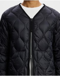 TAION - Military V-Neck W-Zip Down Jacket Soft Shell