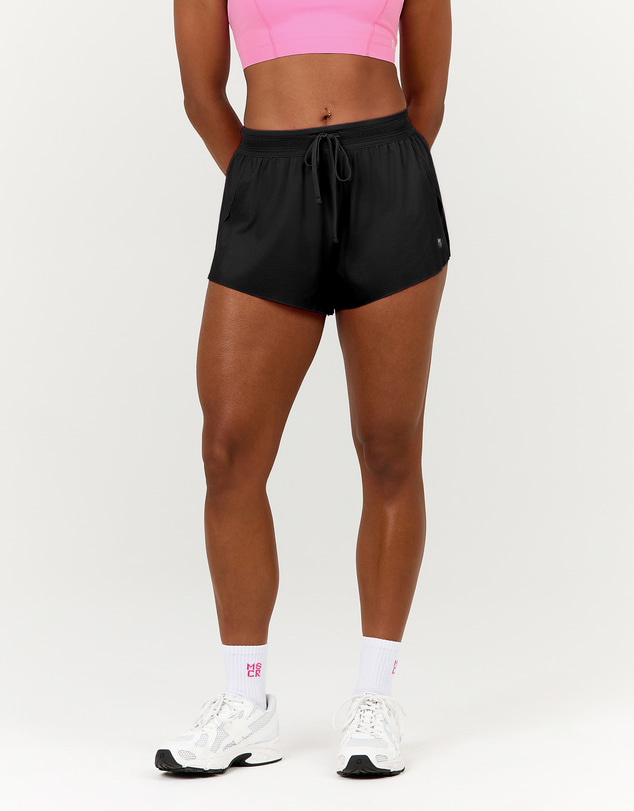 Muscle Republic - Splits Inbuilt Run Shorts
