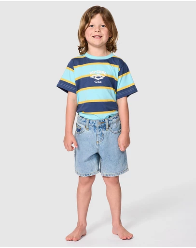 Rip Curl - Hyped Up Denim Shorts - Kids-Teens