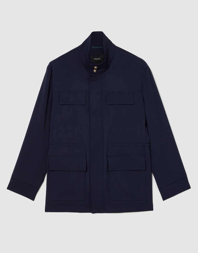 Politix - Regular Modern Lightweight Utility Jacket