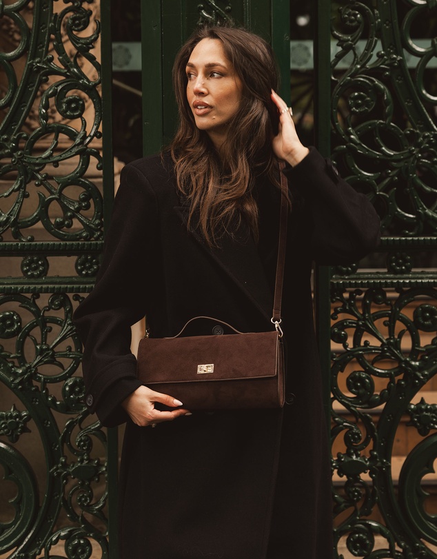 Louenhide - Delaney Suedette Clutch