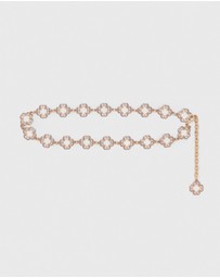 Maje - A Clover Allover Belt