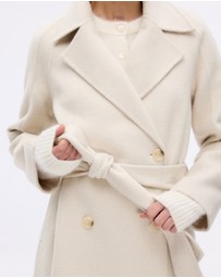 Minima Esenciales - Lian Oversized Wool Trench Coat