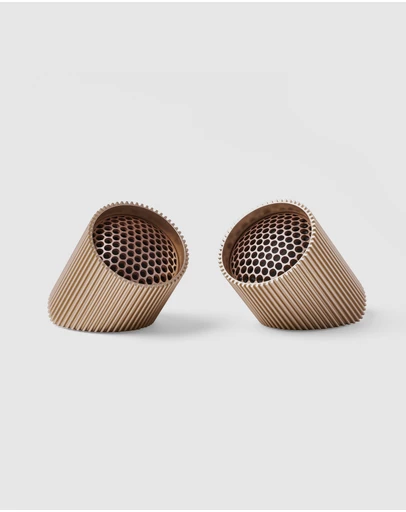 Lexon - Lexon Ray Set Of Magnetic Bluetooth Speakers - Gold