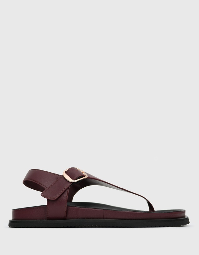 Betts - Elsie Leather Strap Thong Sandals