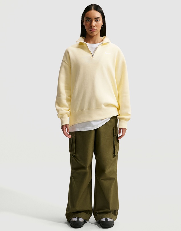 Nike - Sportswear Phoenix Fleece Oversized 1/4-Zip Long Sweatshirt