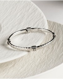 Najo - Silver Amarres Bangle (64mm)