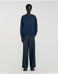 Sandro - Crewneck Patch 4S Sweatshirt