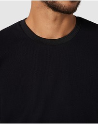 Politix - Slim Fit Jacquard Texture Tee