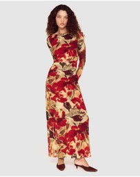 MINKPINK - Selma Mesh Midi Dress