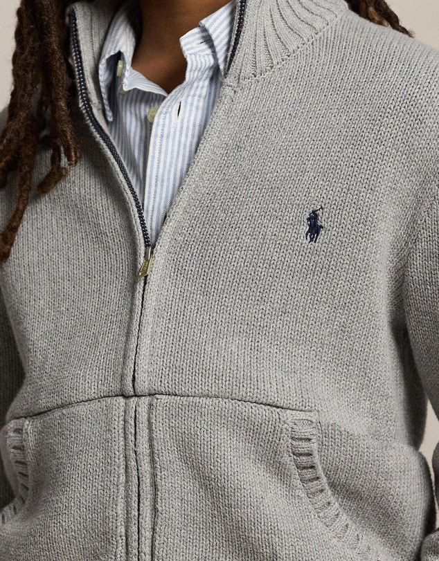 Polo Ralph Lauren - Cotton Full-Zip Sweater - Teens