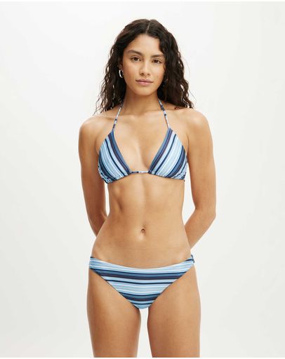 BOHO STRIPES BLUE SHIMMER