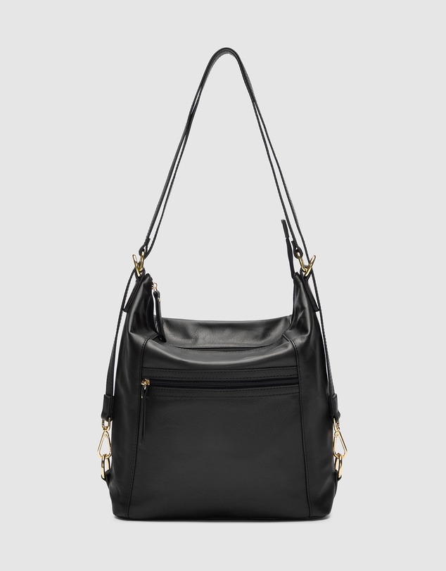 Florence - Regina Black 3-in-1 Convertible Backpack