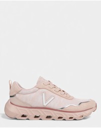 Vionic - Presley Lace-Up Sneaker - Cameo Rose