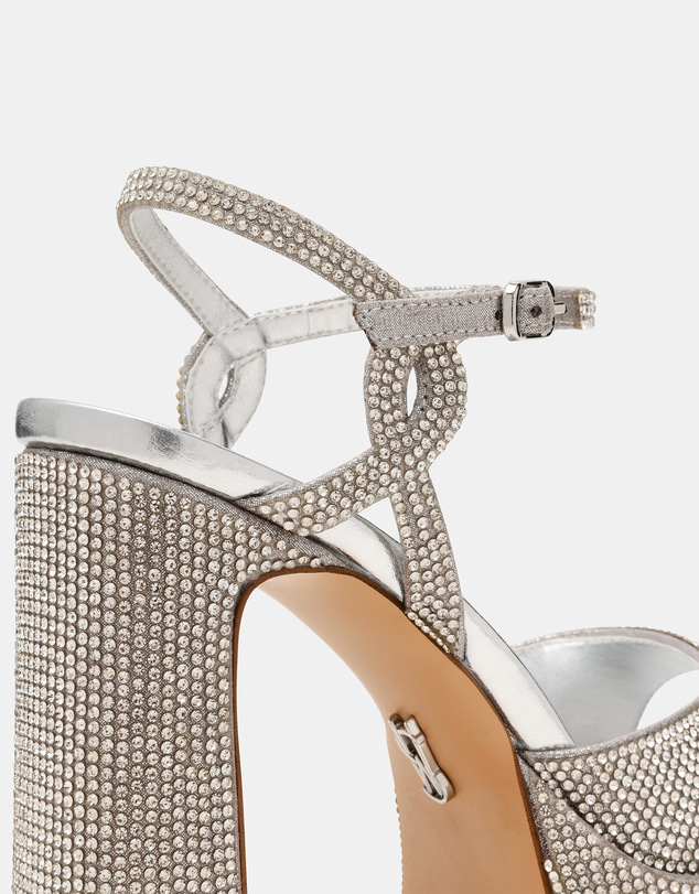 Steve Madden - Miliana-RHS rhinestone platform heel