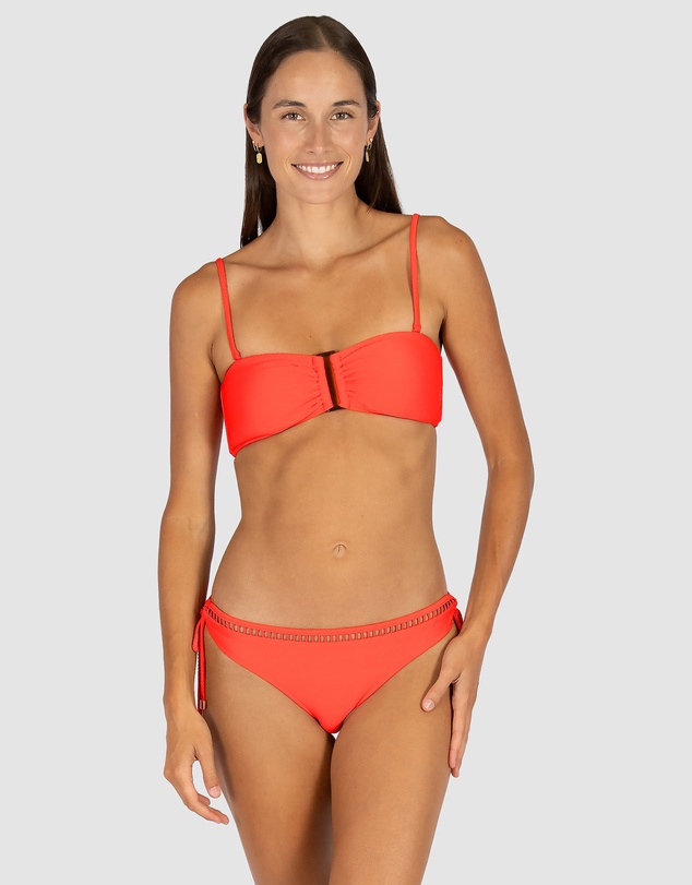 Baku Swimwear - Rococco Ring Bandeau Bikini Bra Top