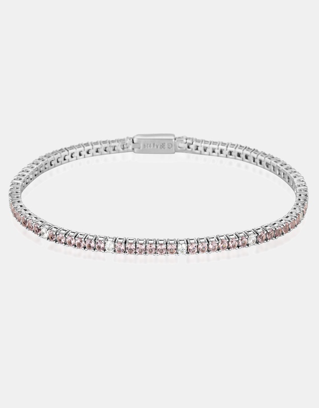 Georgini - Milestone Morganite 2mm Tennis Bracelet