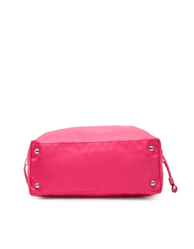 Pre-Loved by Azura Reborn - Pre-Loved Saffiano Trimmed Tessuto Open Convertible Tote