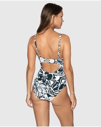 Nip Tuck Swim - Green Nostaligic Summer Teresa One Piece