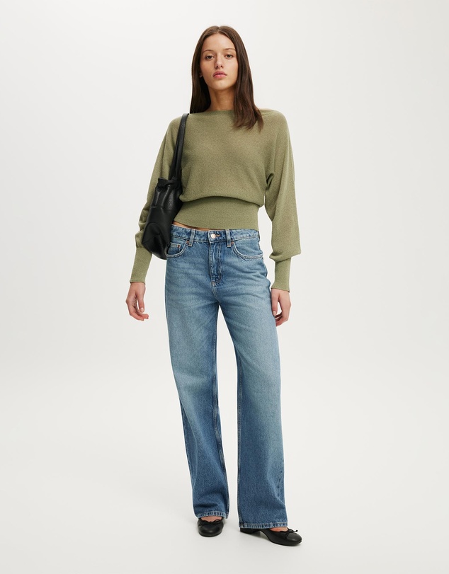 Cotton On - The Breezy Ls Batwing Knit