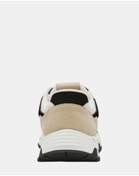 Steve Madden - Sneak-Peak Irish/Black Silver Sneakers