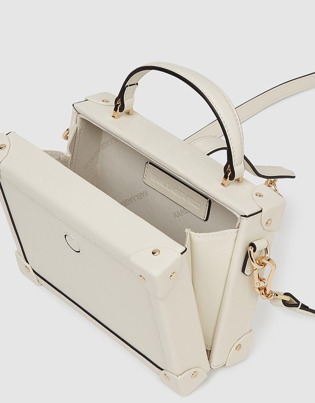 Karl Lagerfeld - K/Autograph Padlock Small Trunk Bag
