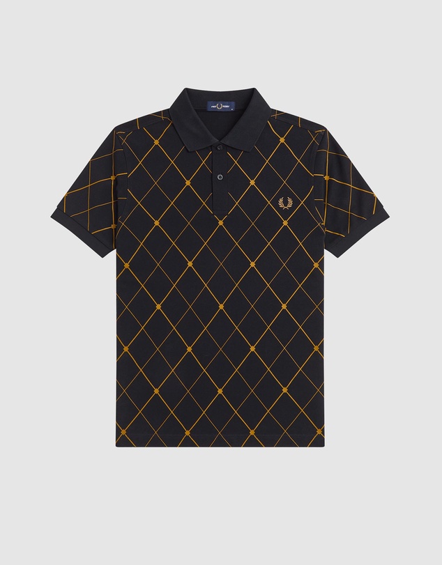 Fred Perry - Argyle Print Fred Perry Shirt