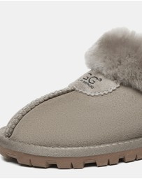 EVERAU - Australian Shepherd Ugg Waffle Plus Cow Suede Upper House Shoes