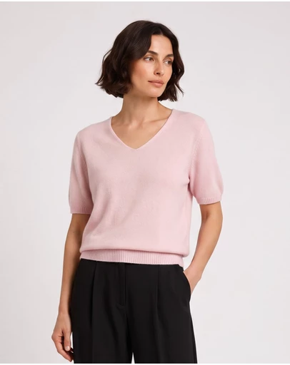SILK MAGNOLIA - Cashmere Silk T-shirt