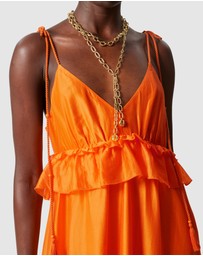 & Other Stories - Strappy Midi Dress