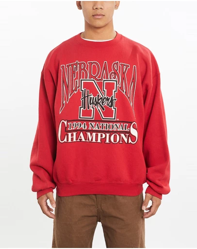 Vintage by The Real Deal - Pre Loved - Vintage 1994 NCAA Nebraska Huskers Sweatshirt