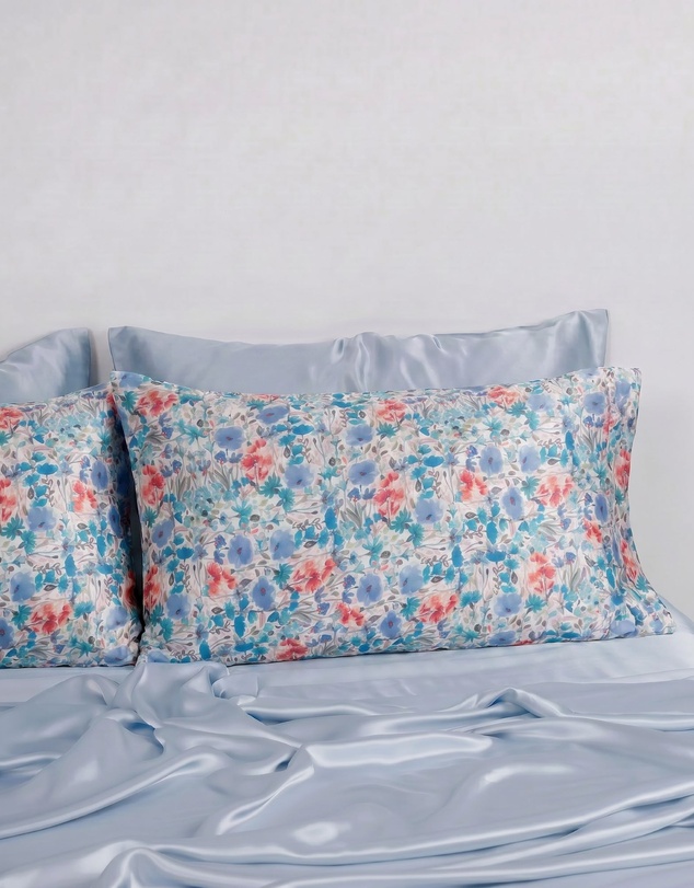 SILK MAGNOLIA - Silk Viscose Pillowcase