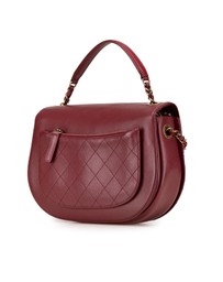 Pre-Loved by Azura Reborn - Pre-Loved chanel HalfMoon Leather Shoulder Bag