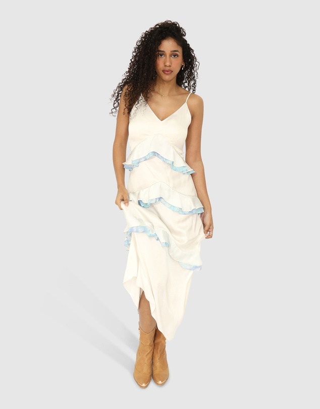 Belle & Bloom - Lovely Day Ruffle Maxi Dress