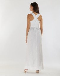 Amelius - Juliette Linen Maxi Dress
