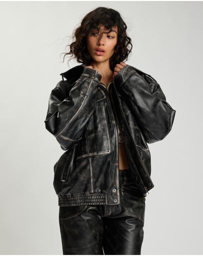 Worn Black