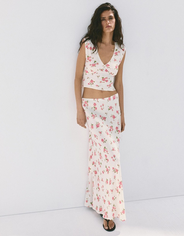 M.N.G - Floral Lace Blouse
