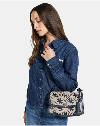 GUESS - Audrey Crossbody Flap Bag