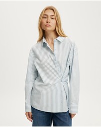 Cotton On - Ella Wrap Long Sleeve Shirt
