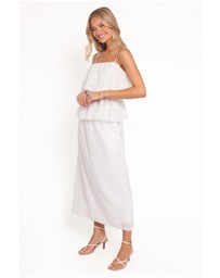 Petal & Pup - Juliette Maxi Skirt Set - White